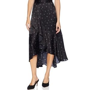 The Kooples Silk Ruffle Skirt